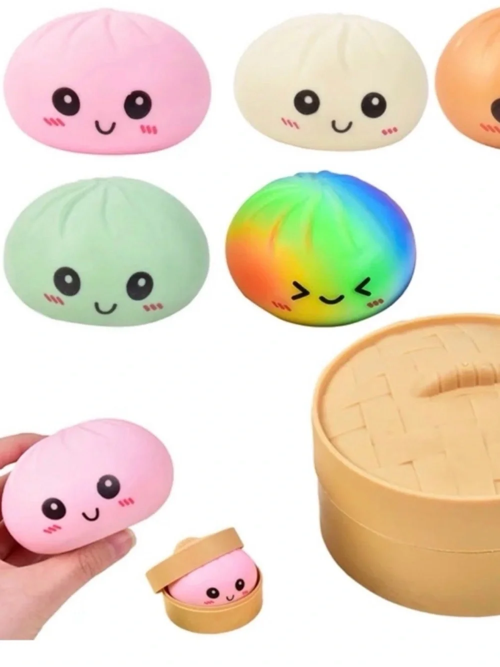Mystery Dumpling Surprise - Pink & Cream Collectible Reveal
